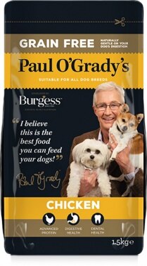 Paul O'Grady's Grain Free Chicken Dry Dog Food - 1.5kg